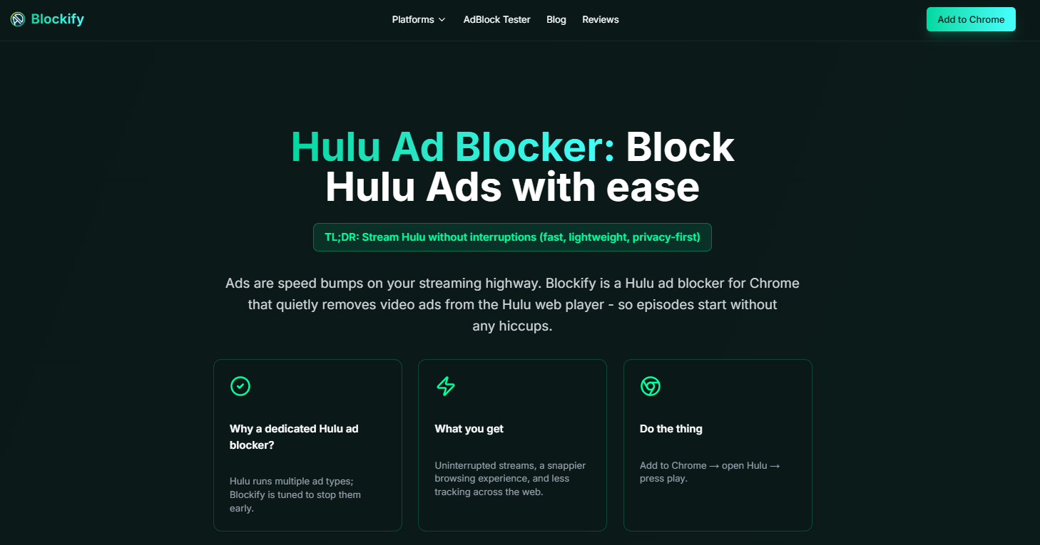 blockify hulu ad blocker