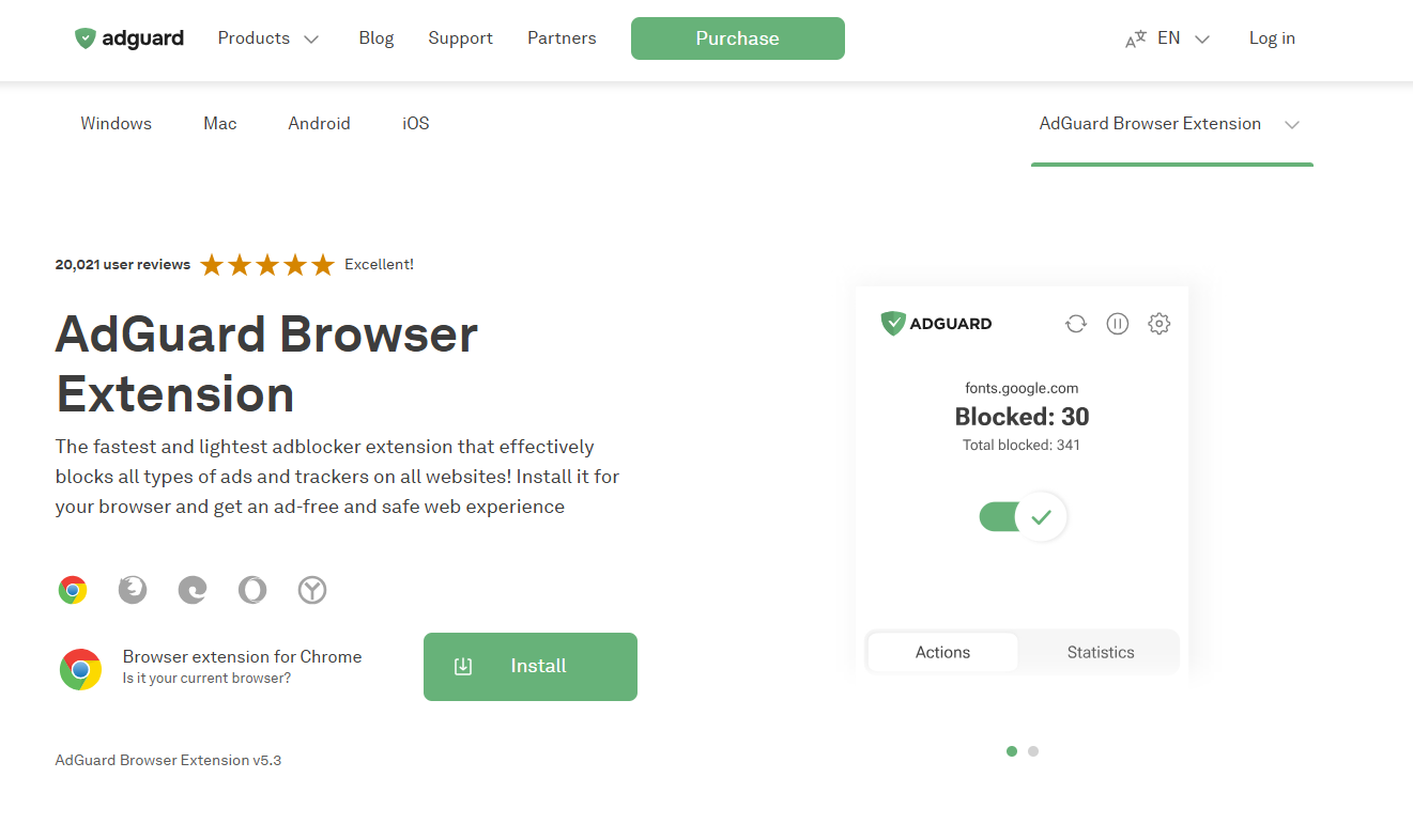 adguard browser extension