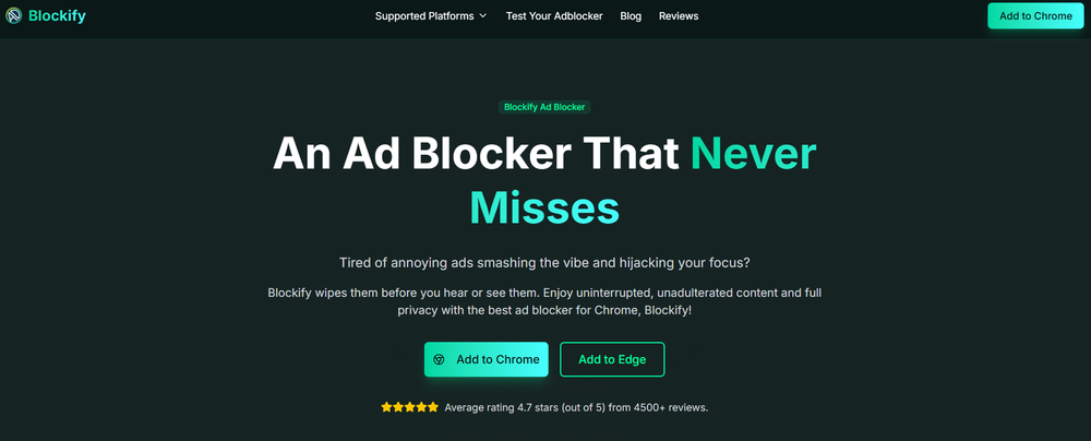 blockify ad blocker extension for chrome