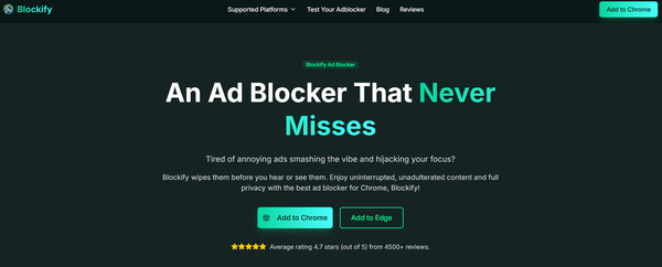Best Ad Blocker Extension for Chrome (2026)
