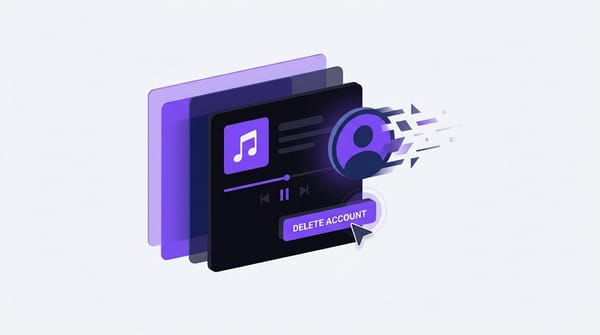 how to delete spotify account